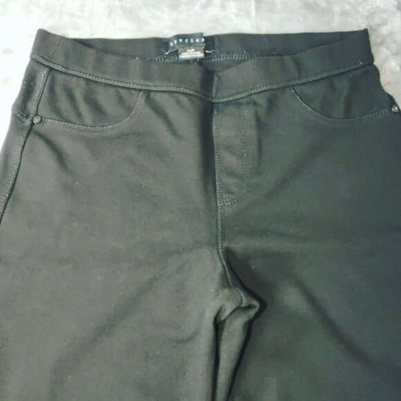 Sanctuary by Anthropologie Pull On Pants Size S/P Black Goth Casual Church - Picture 2 of 7